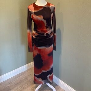 Zara midi body con dress